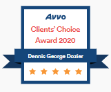 Avvo CLient's Choice Award 2020 - Dennis Dozier, Sr.